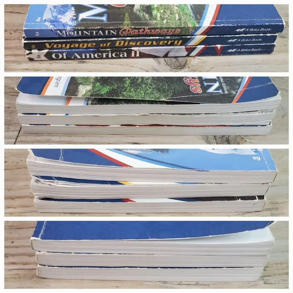 A Beka 6th Grade Readers 6a-6c Lot of 3 Home School